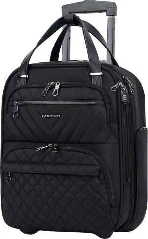 Carry On Underseat Multi-functional 16-inch Lightweight Suitcase