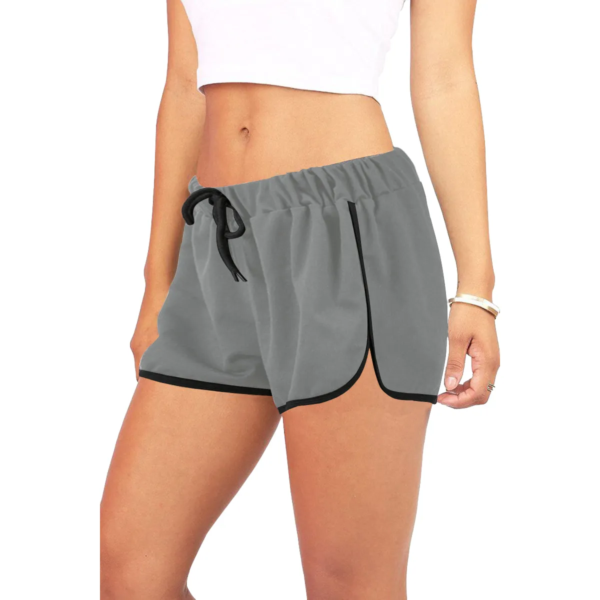 Cash Vision Cool Girl Shorts - Grey