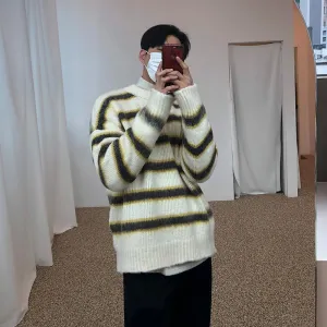 Casual Loose Striped Sweater