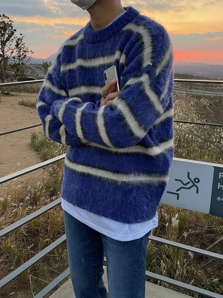 Casual Loose Striped Sweater