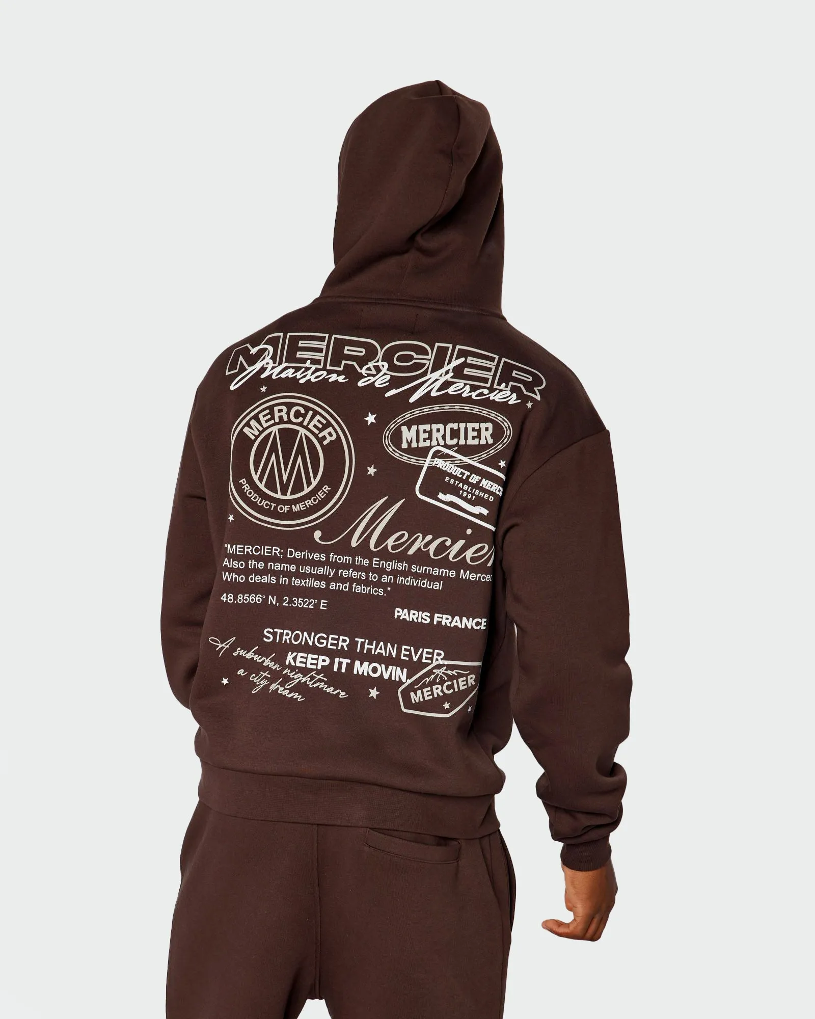 Chocolate Caruso 2.0 Relaxed Hoodie