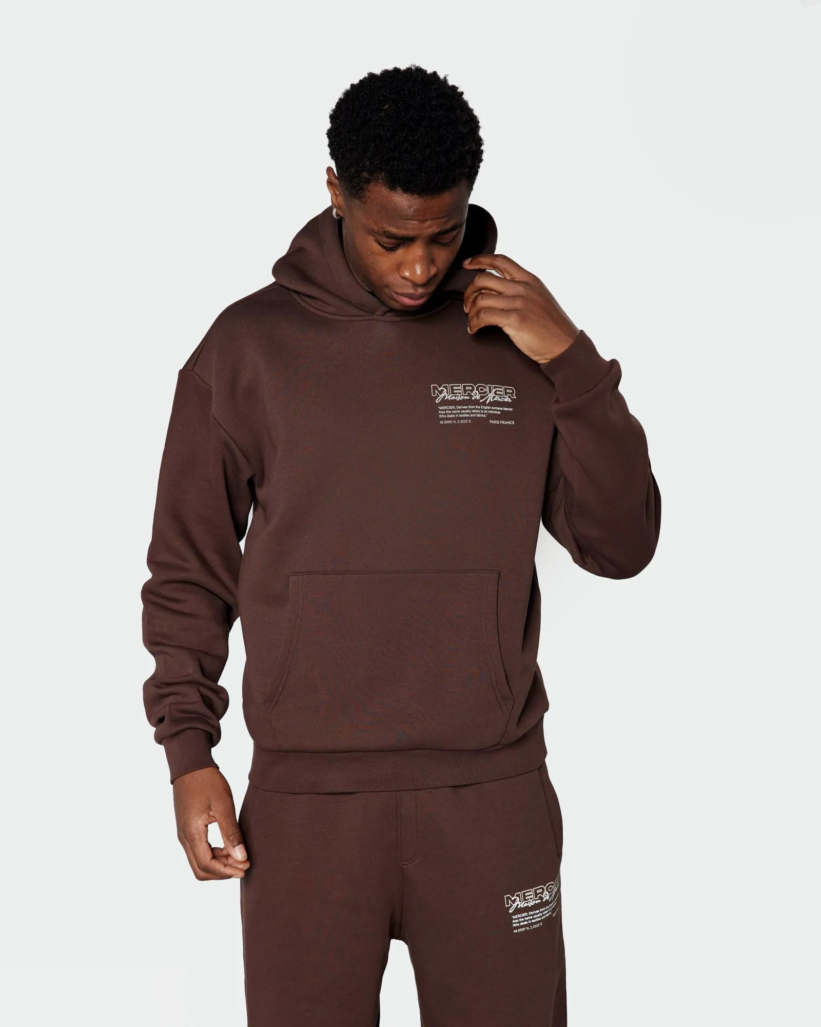 Chocolate Caruso 2.0 Relaxed Hoodie