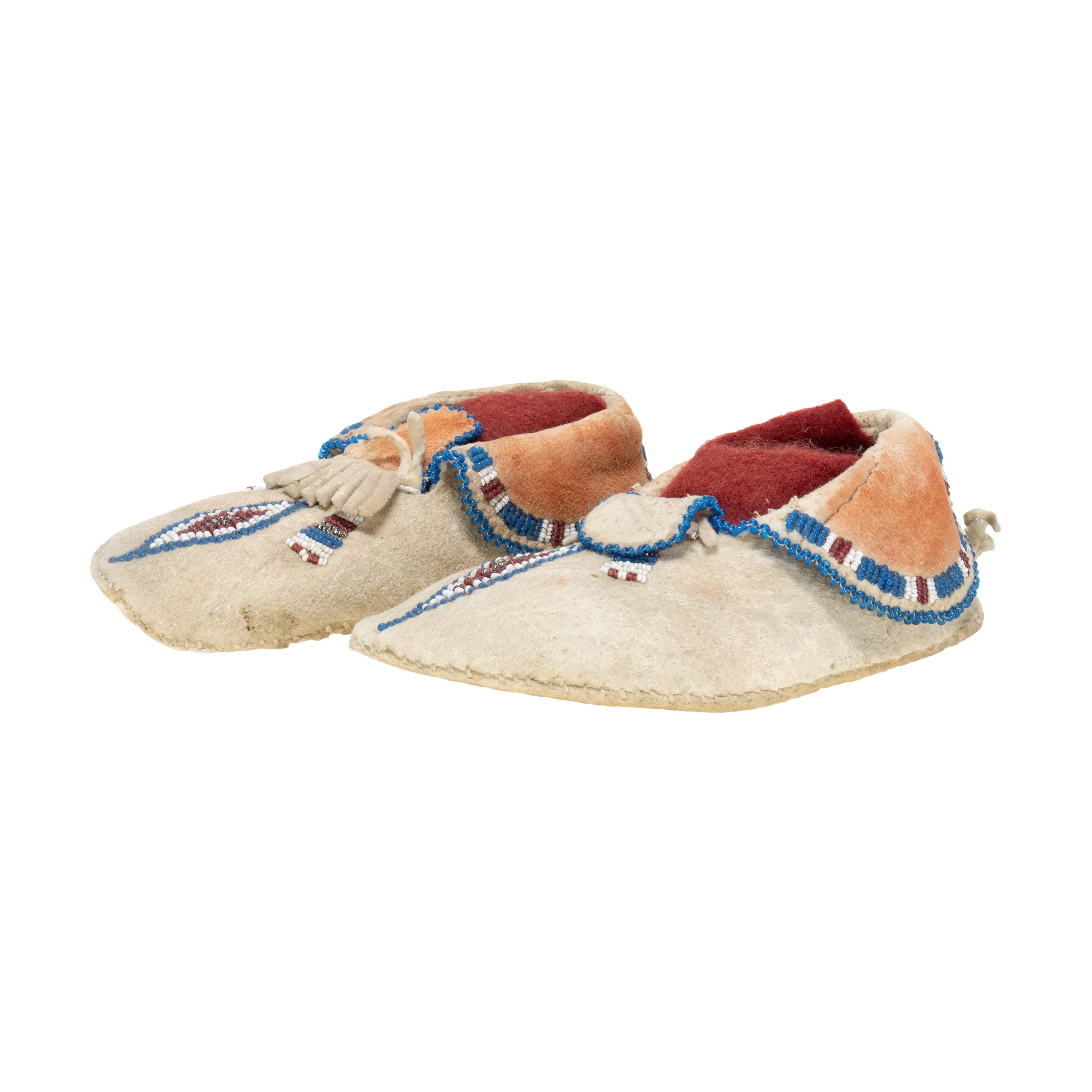 Comanche Kiowa Infant Moccasins