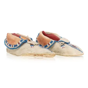 Comanche Kiowa Infant Moccasins