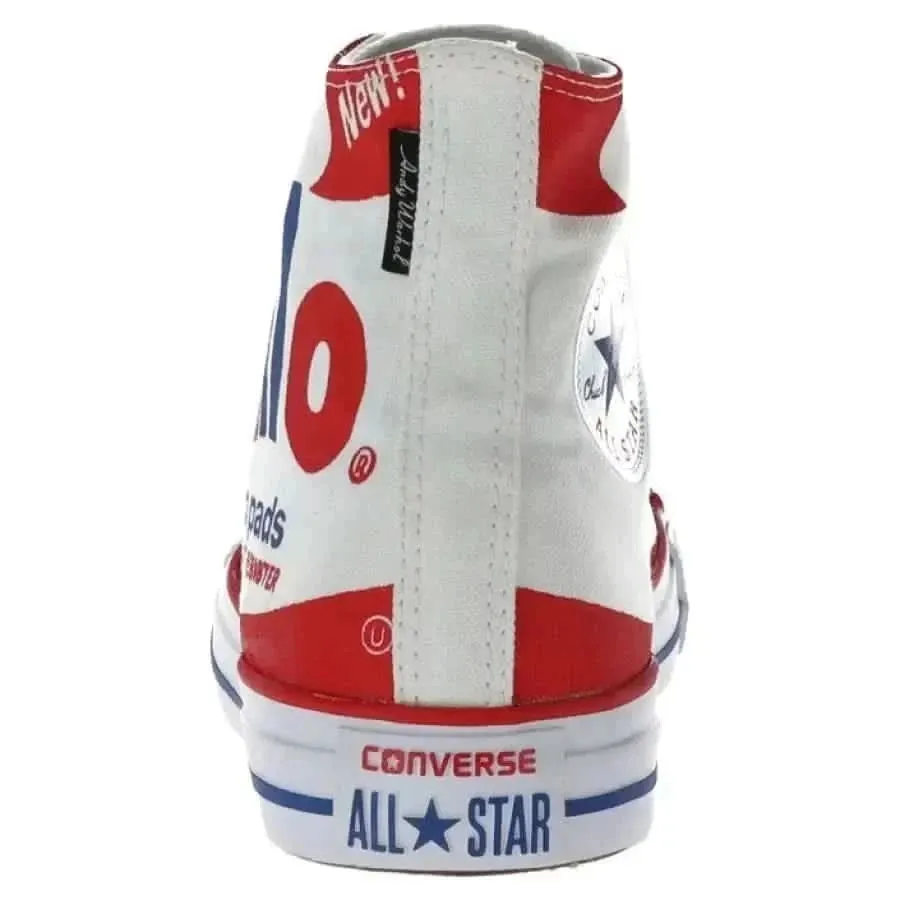 Converse All Star Women's Slip-On Sneakers White with Colored Laces