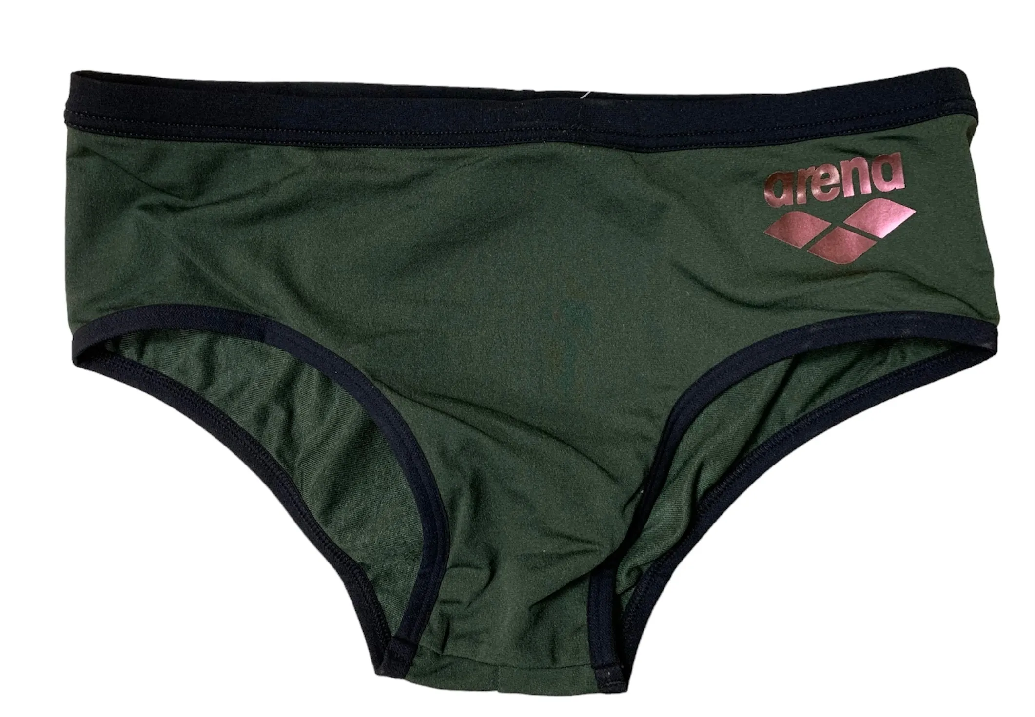 COSTUME ARENA UOMO SLIP NUOTO PISCINA MAN BRIEF VERDONE DARK GREEN