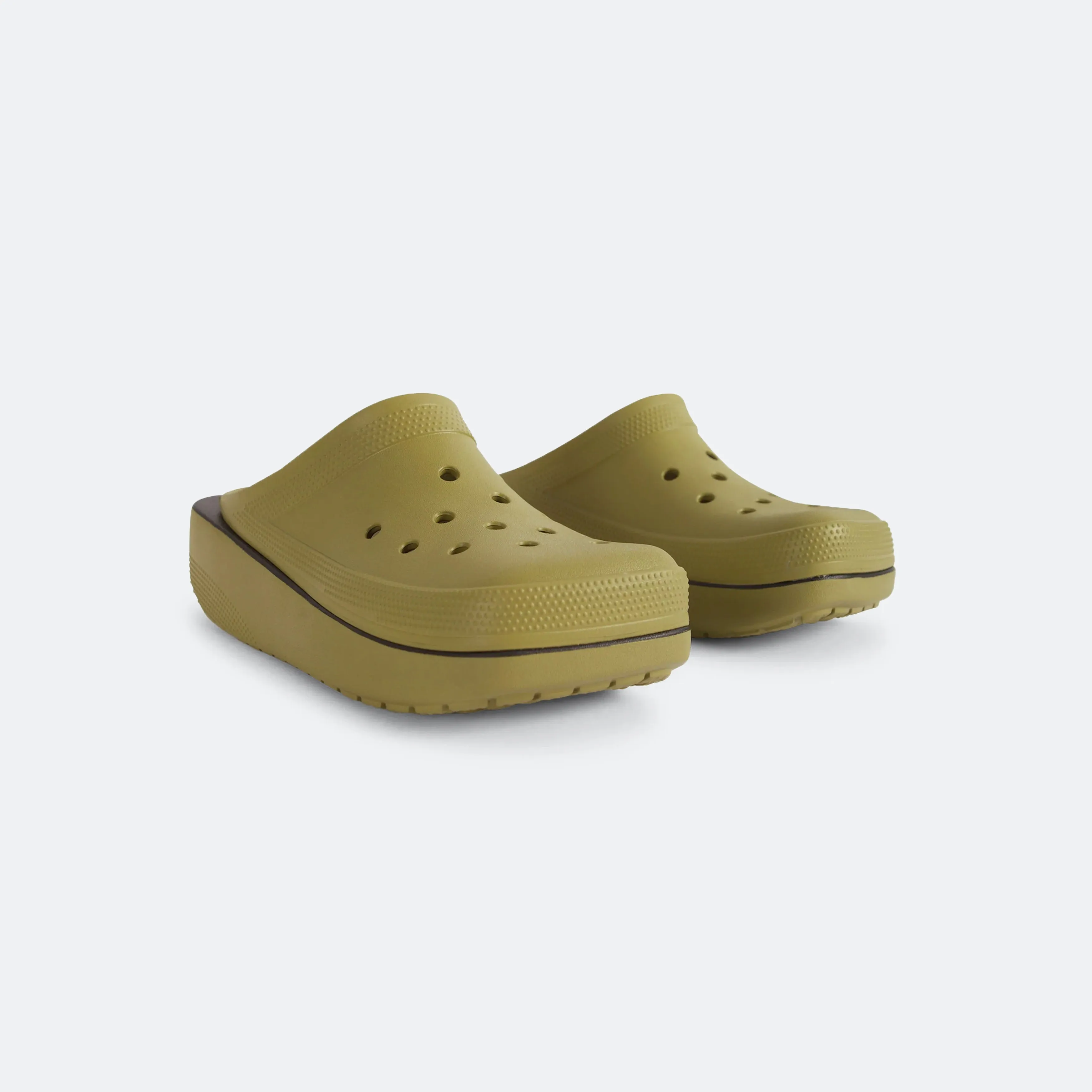 Crocs Blunt Toe Painted Edges - Aloe