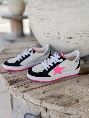 Denisse 5 Pink Star Sneaker