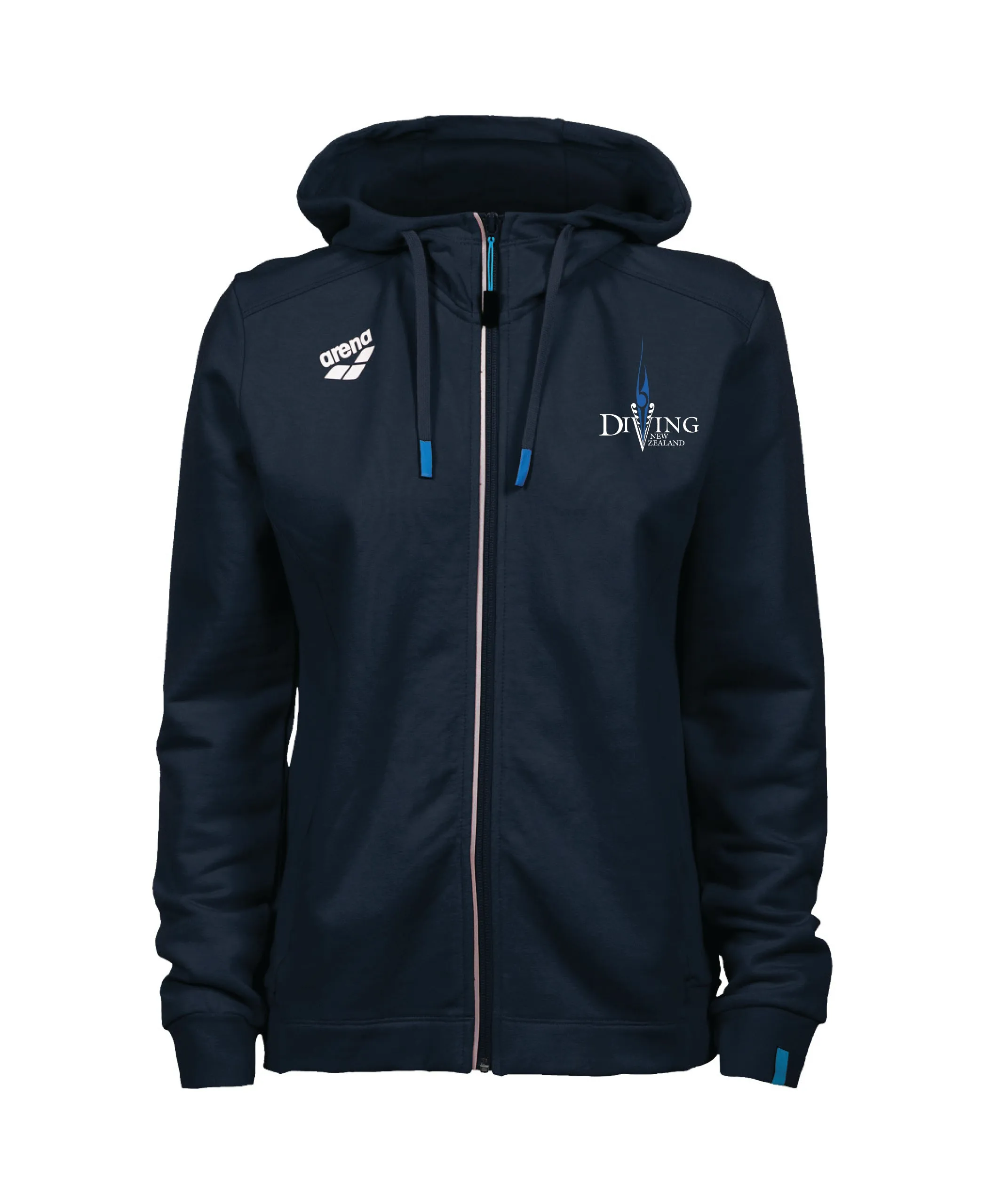 Dive NZ Women's Hooded Panel Jacket