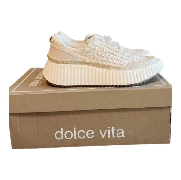 DOLEN SNEAKERS SANDSTONE KNIT - re:vita