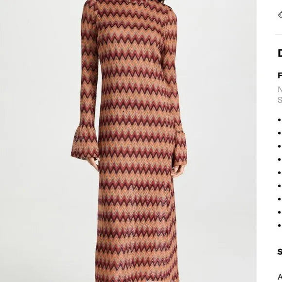 En Saison Le Voilier Dress Size M