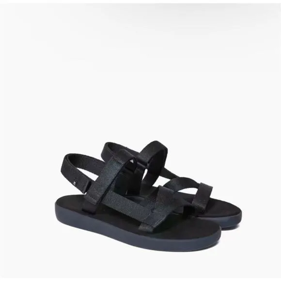 Everlane ReNew Sports Sandal NEW Black Velcro Strap Women's Size 11