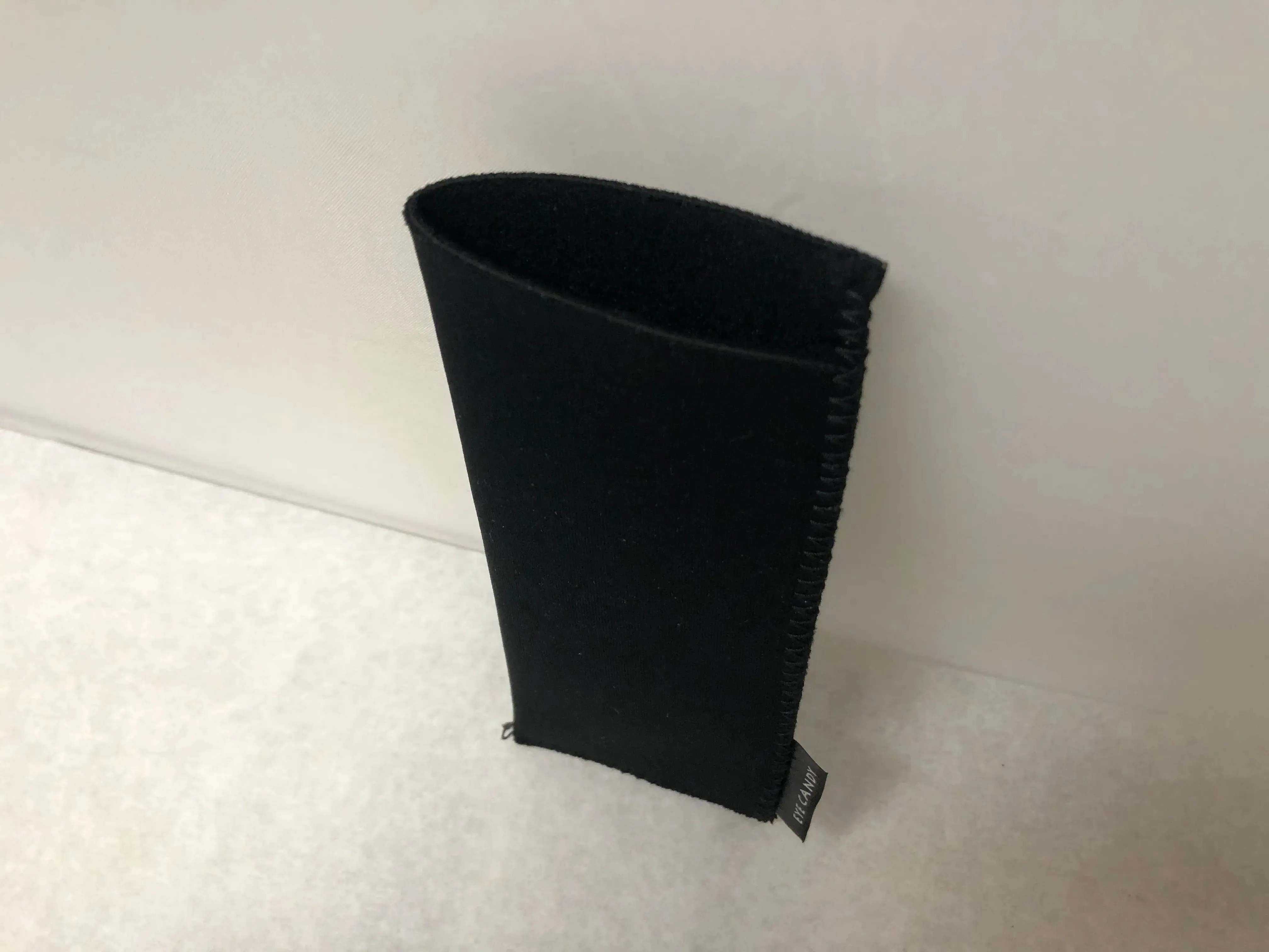 Eye Candy Black Optical Eyeglass Pouch Case Soft Storage | KMOPT-122
