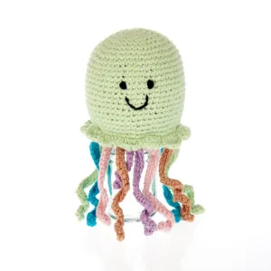 Fair Trade Jellyfish Baby Rattle