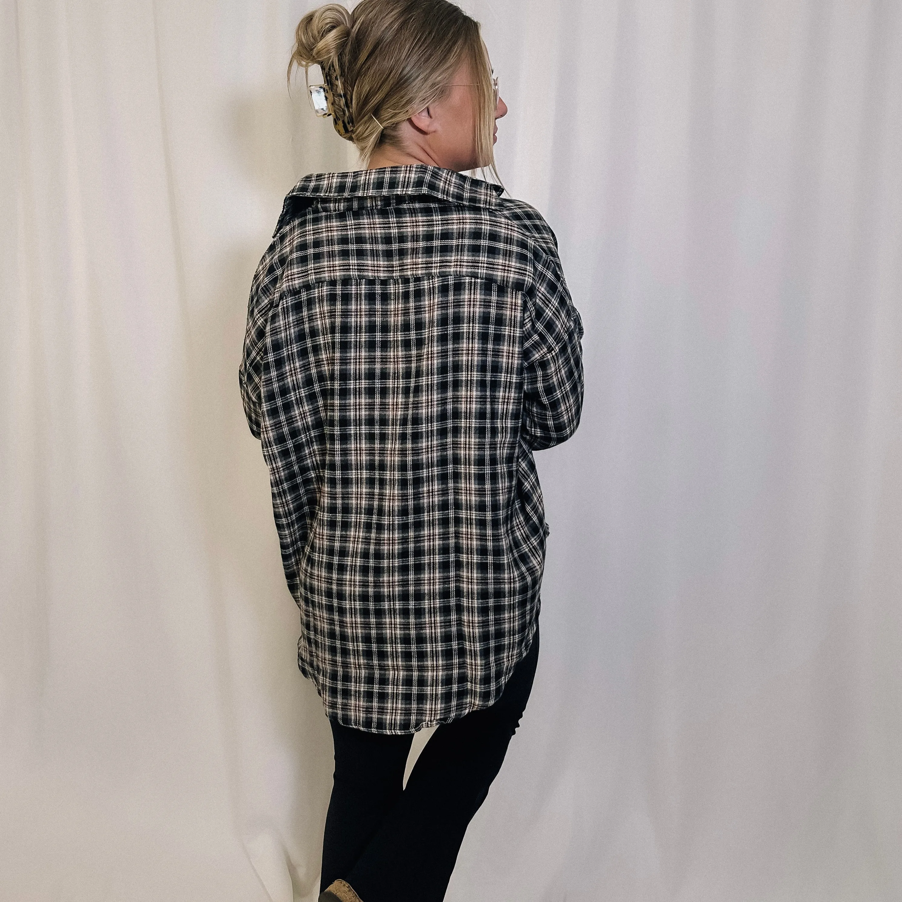 Fall Favorite Flannel - LAST ONE