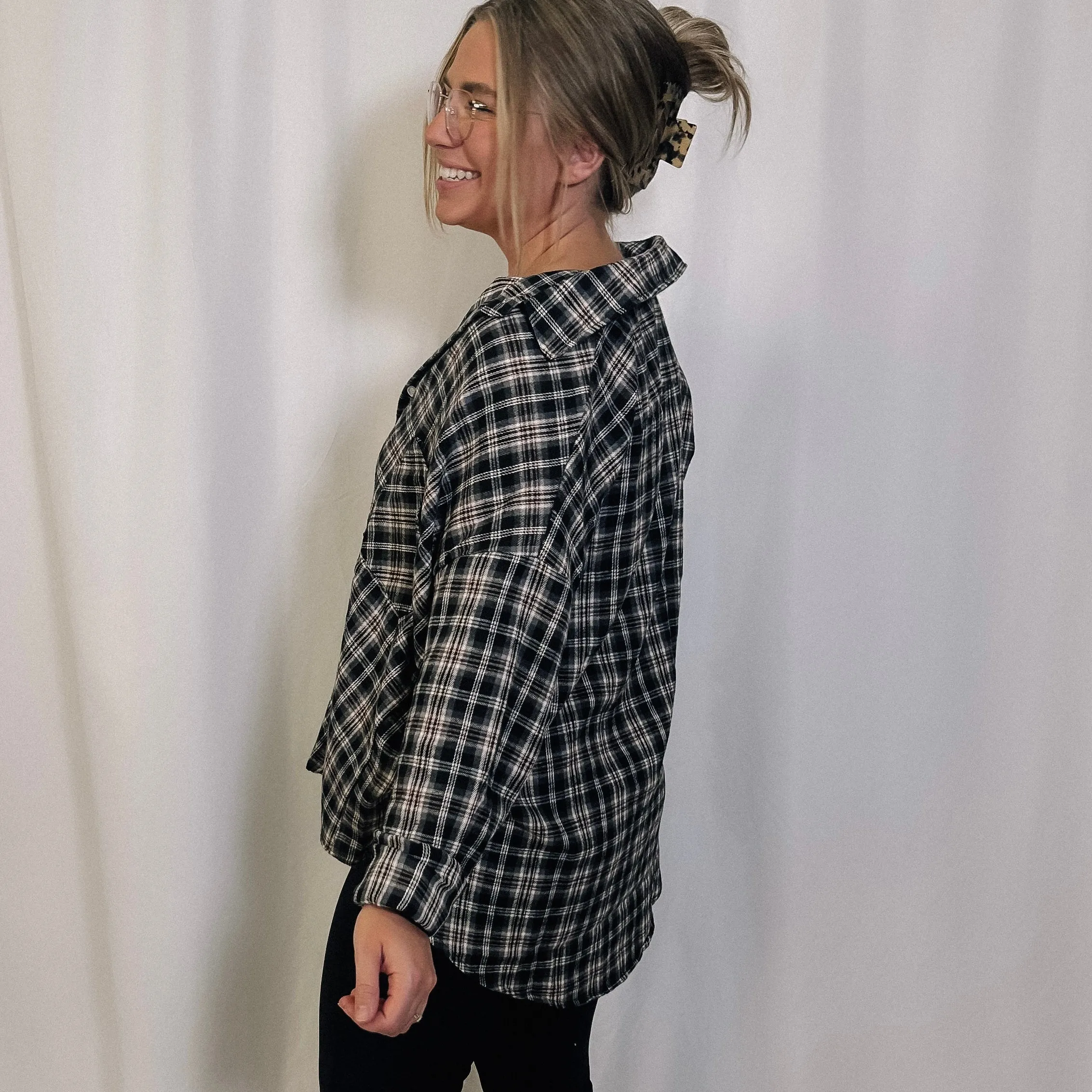 Fall Favorite Flannel - LAST ONE