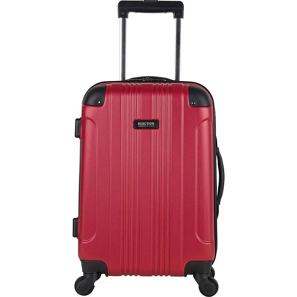 famous reaction out of bounds 20" spinner hard side carry-on