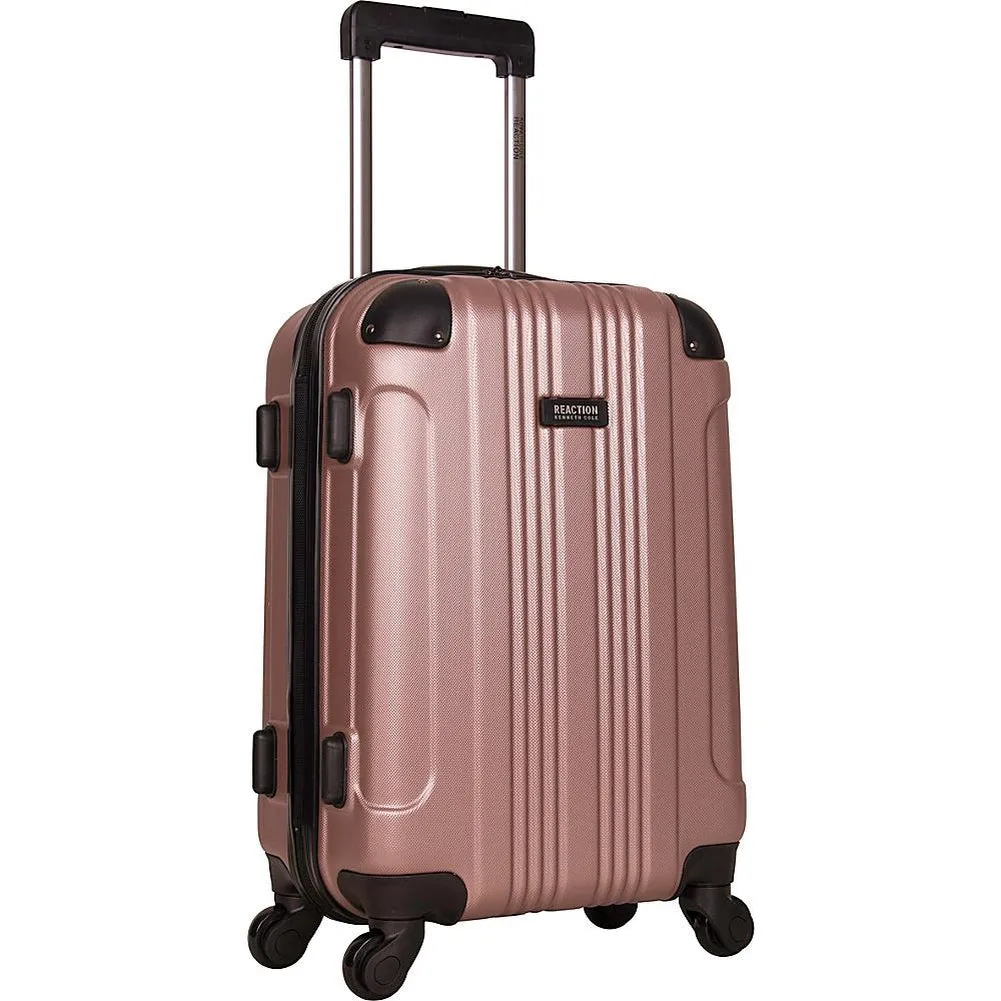 famous reaction out of bounds 20" spinner hard side carry-on