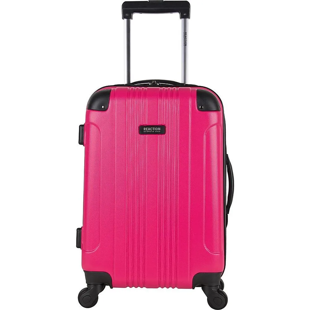 famous reaction out of bounds 20" spinner hard side carry-on