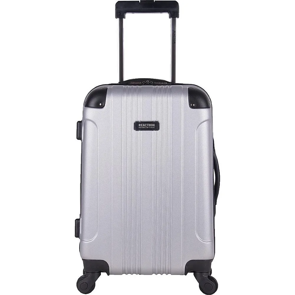 famous reaction out of bounds 20" spinner hard side carry-on