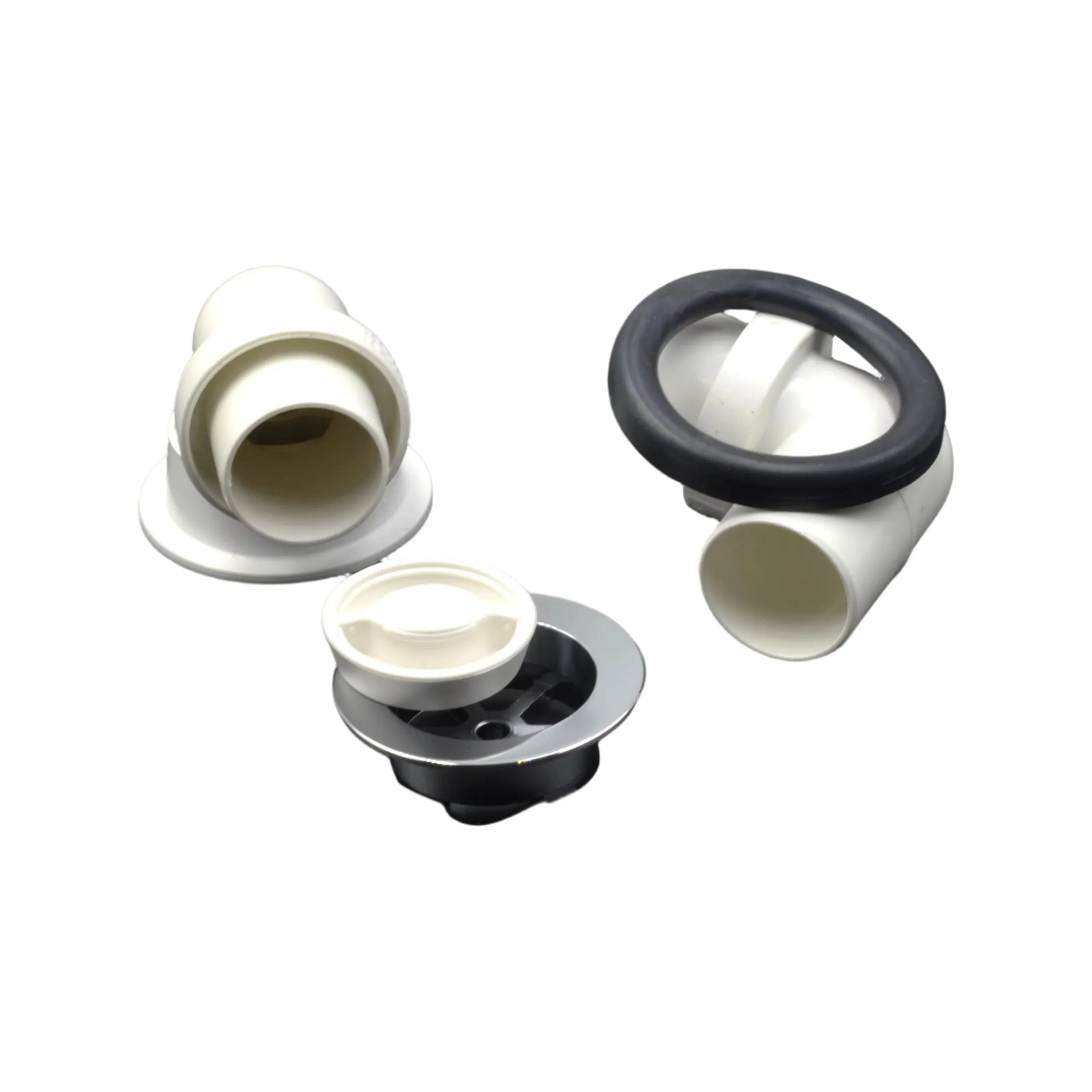 Flexible Plumbdinger - Chrome Plated Brass Plug 40mm