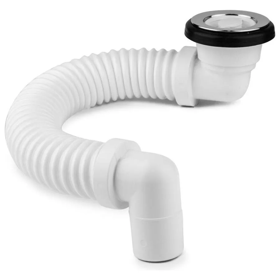 Flexible Plumbdinger - Chrome Plated Brass Plug 40mm