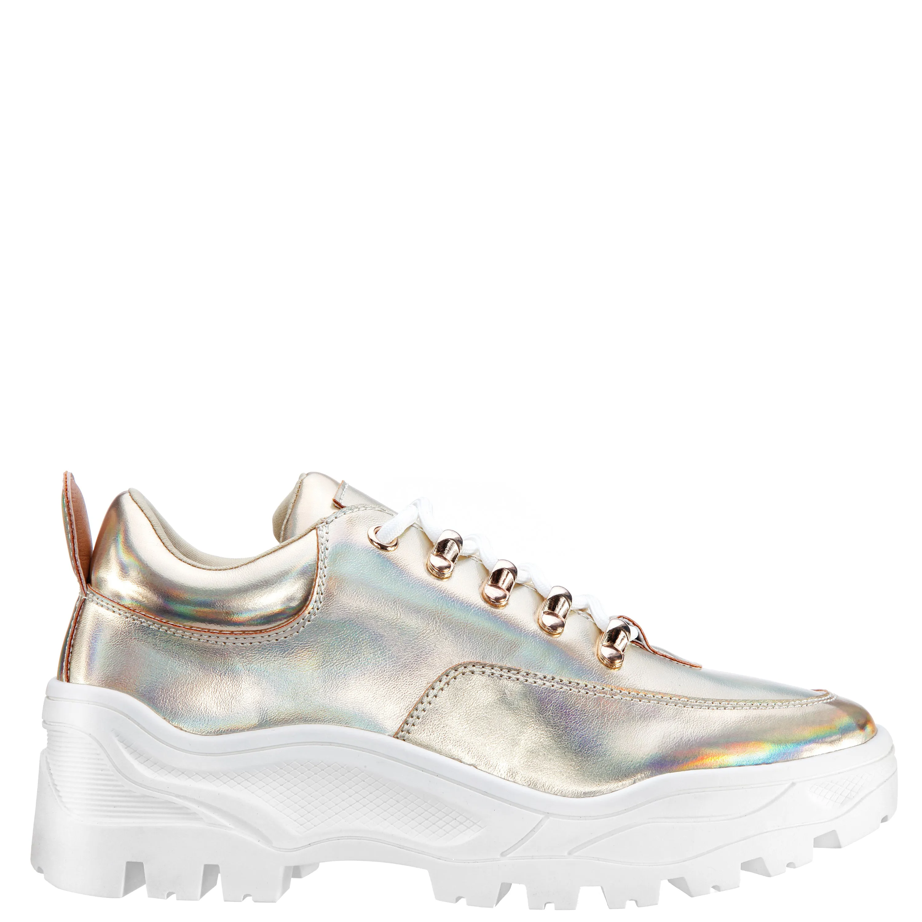 FLOW-GOLD PRISMATIC NAPPA PU