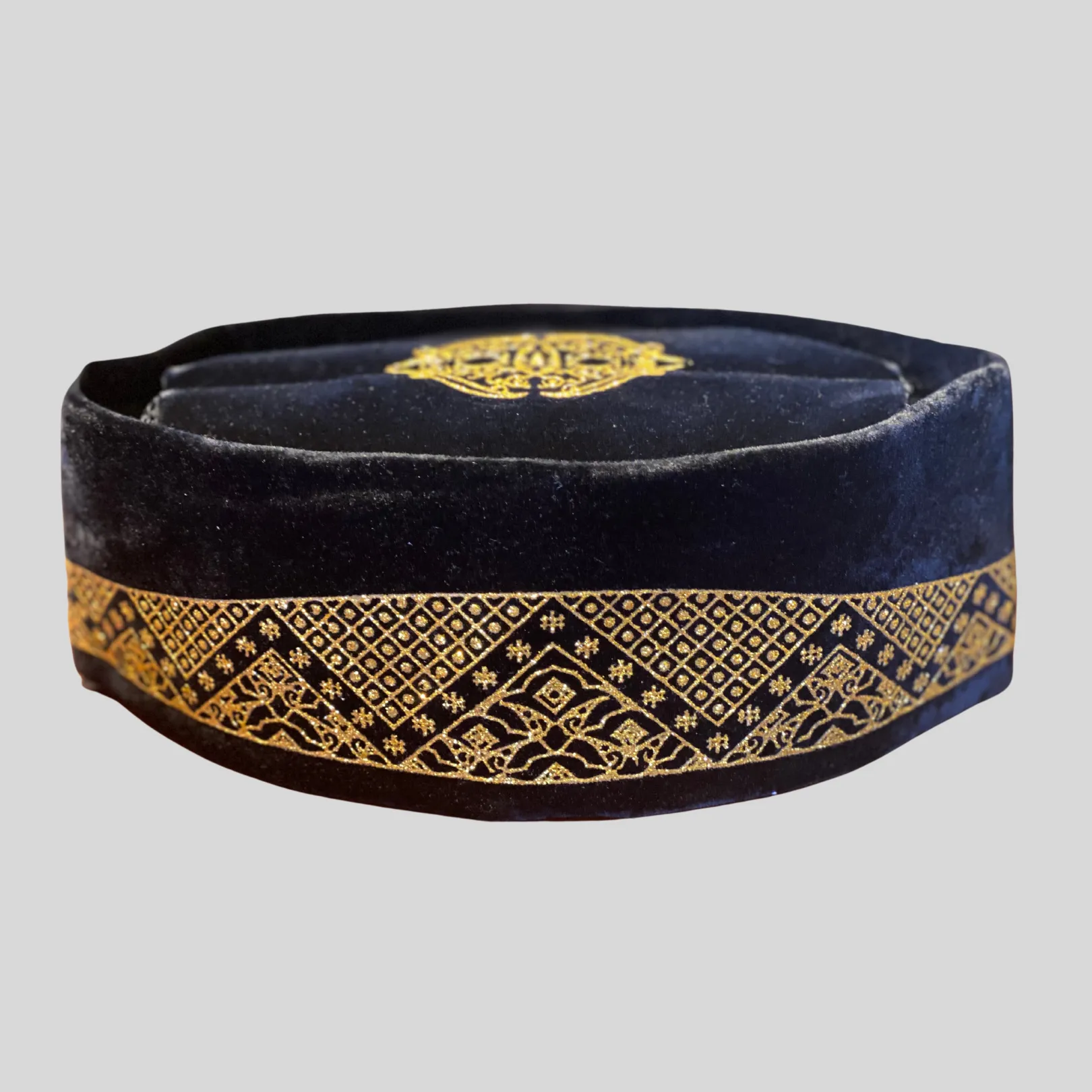 Foldable Native Embroidered Hat