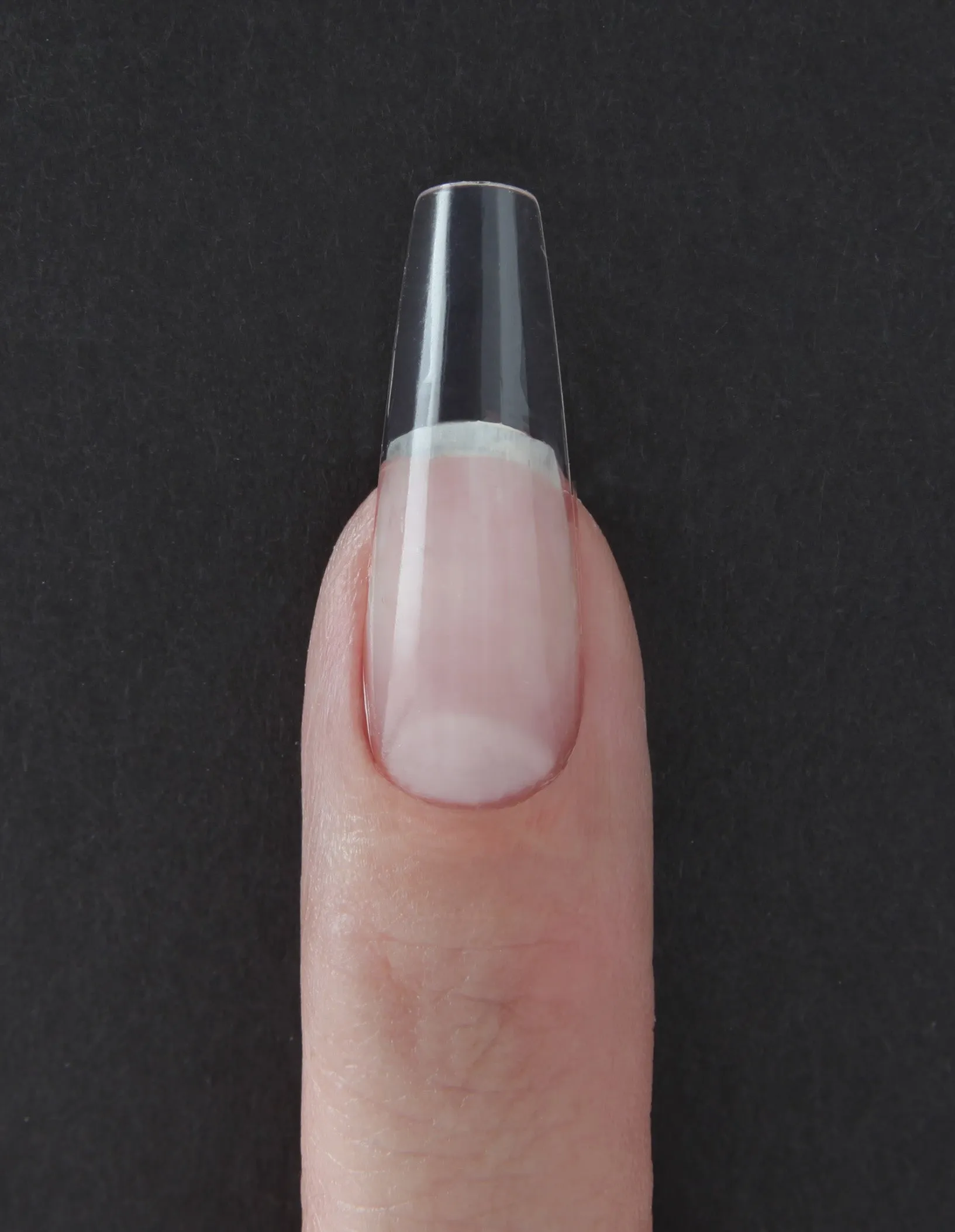 Full Coverage Nail Tips - Stylish Coffin -100 Count
