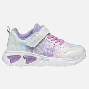 Geox - Assister - White/Lilac Lights