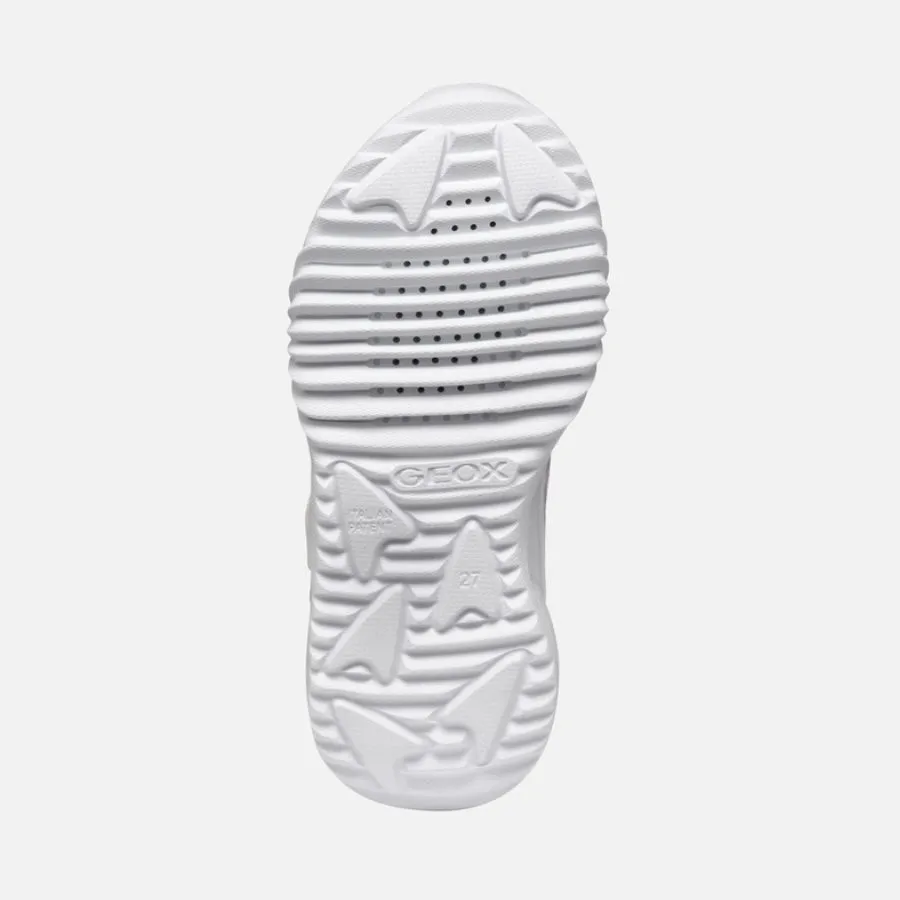 Geox - Assister - White/Lilac Lights