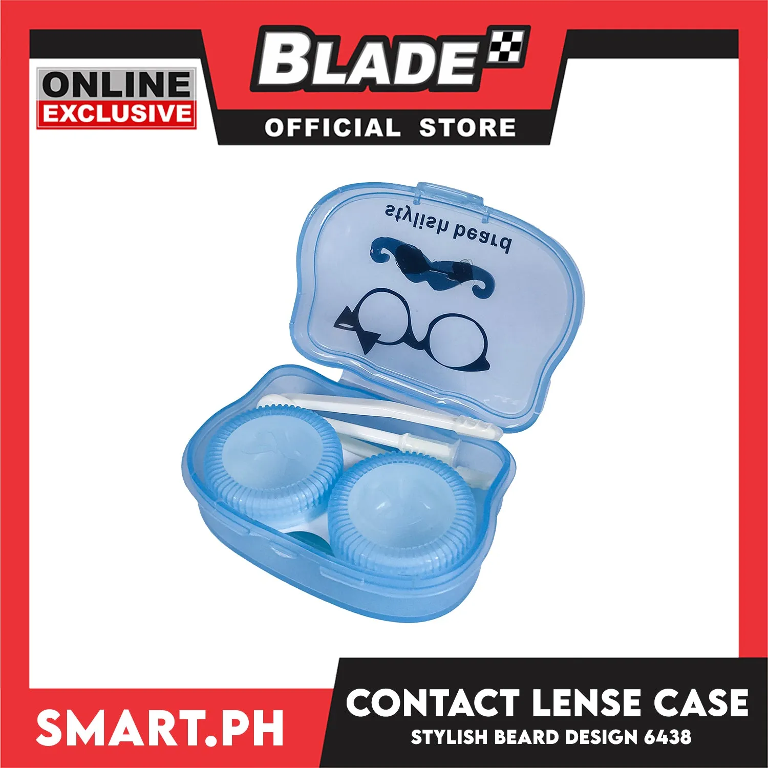 Gifts Contact Lense Case Stylish Beard SL-8929 Contact Lens Storage Case
