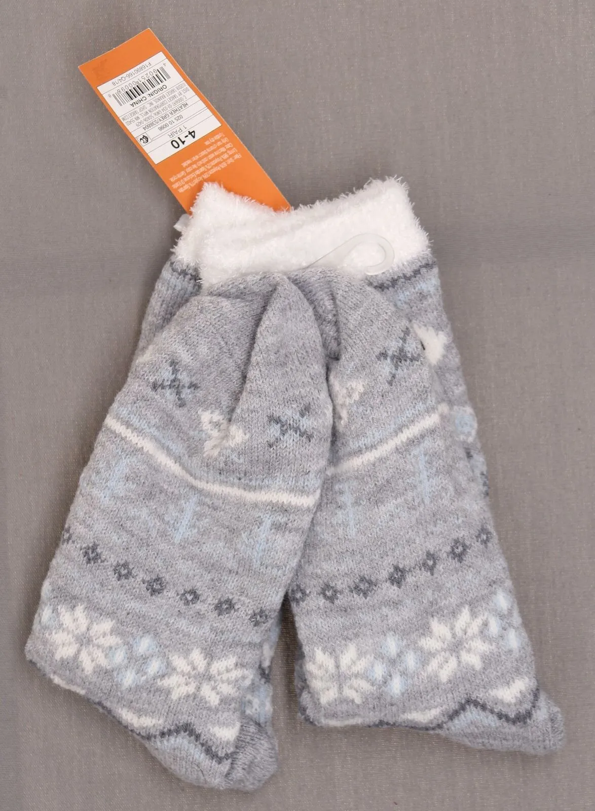 Gilligan & O'Malley Women's Double Lined Cozy Fuzzy Crew Socks