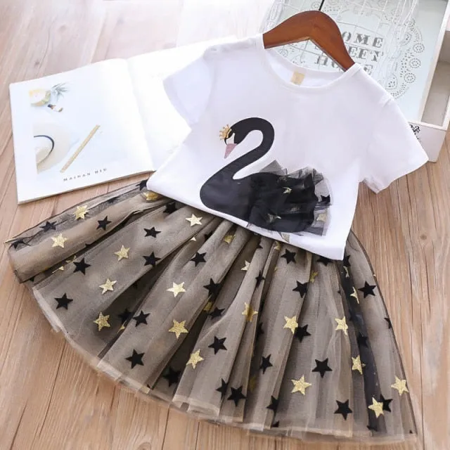 Girls 2Pcs Suit  Casual Wear