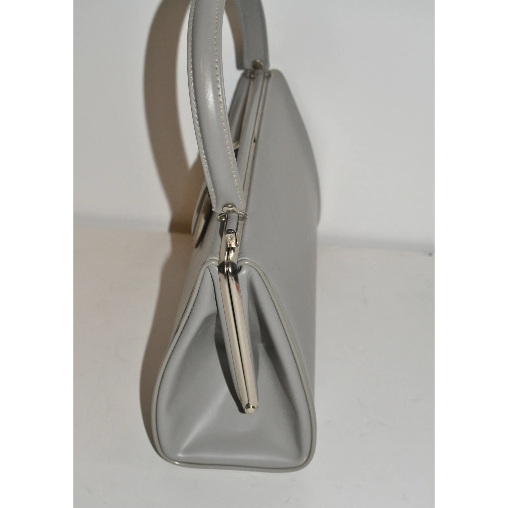 Grey Kelly Purse
