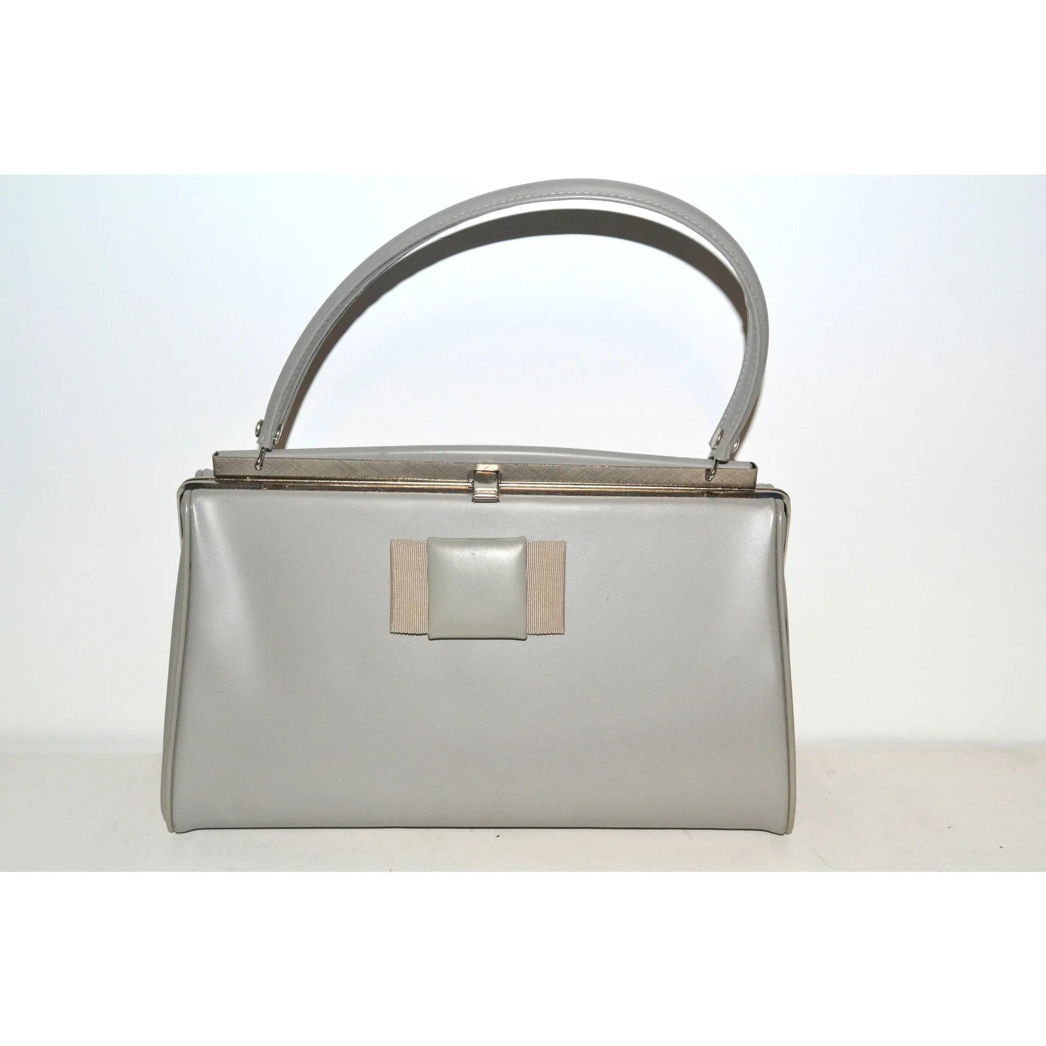 Grey Kelly Purse
