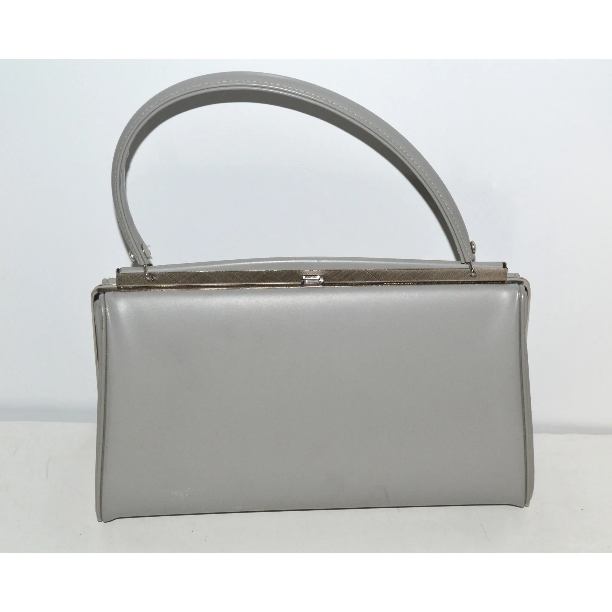 Grey Kelly Purse