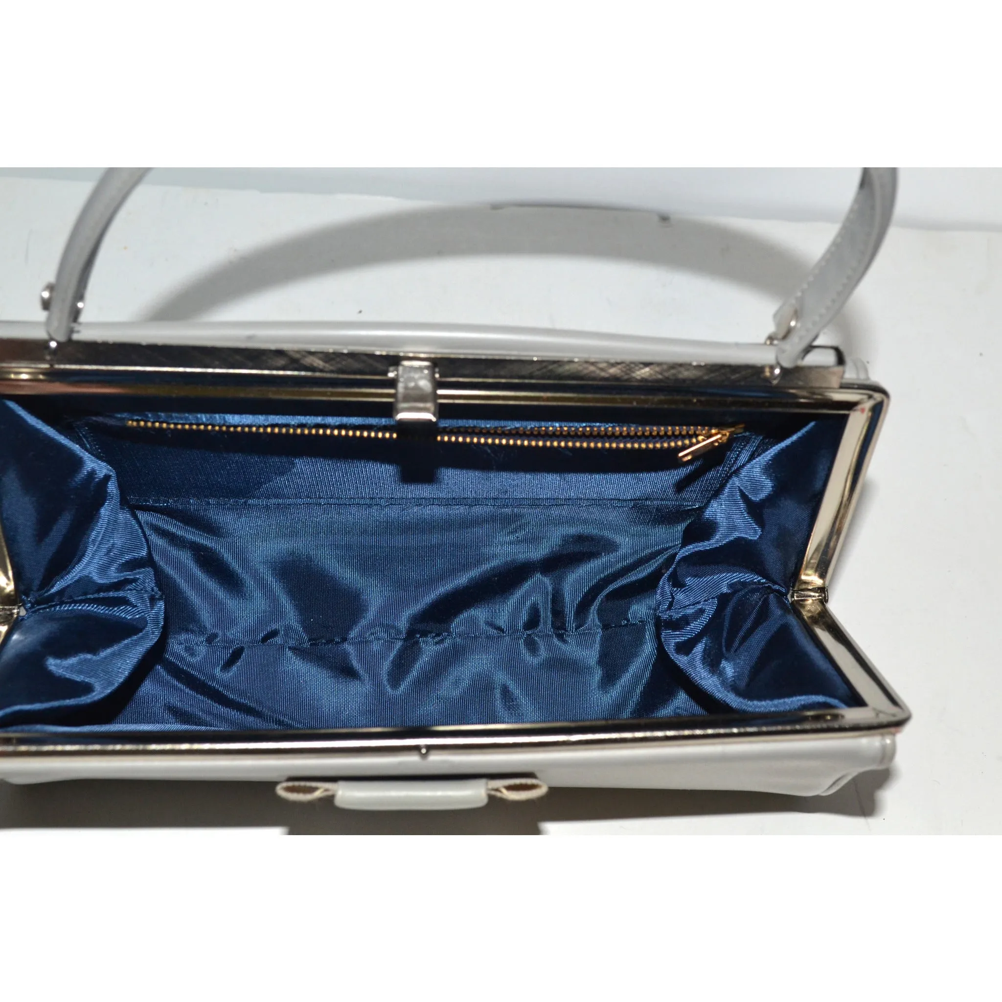 Grey Kelly Purse