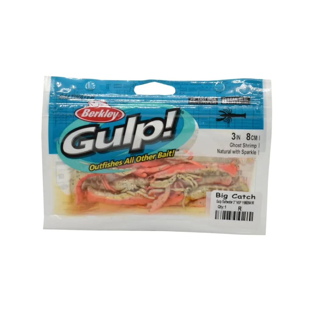 Gulp Saltwater Ghost Shrimp With Sparkle
