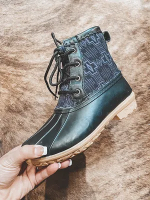 Harding Black Pendleton Muck Boot