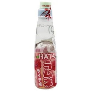 Hata Kosen Lychee Ramune Soda 200ml ~ Hata 日本波子汽水 荔枝味 200ml