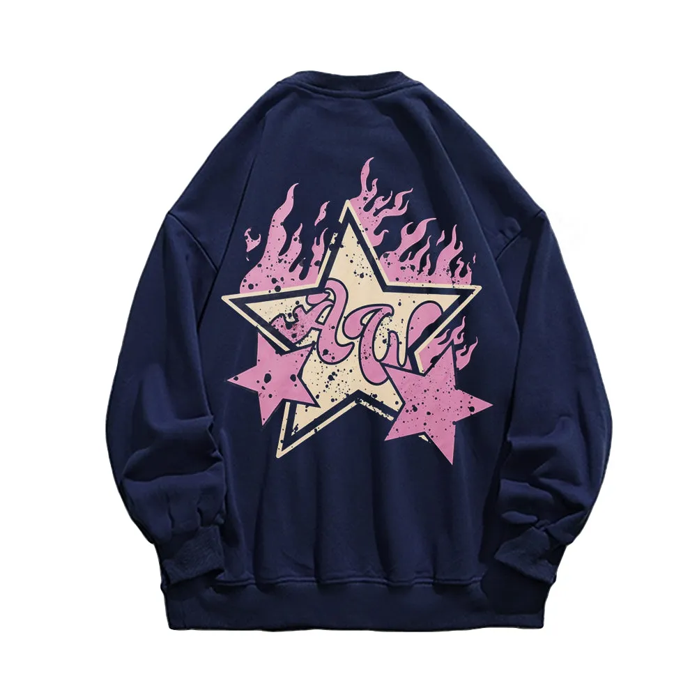 High Street Flame Star Sweatshirt