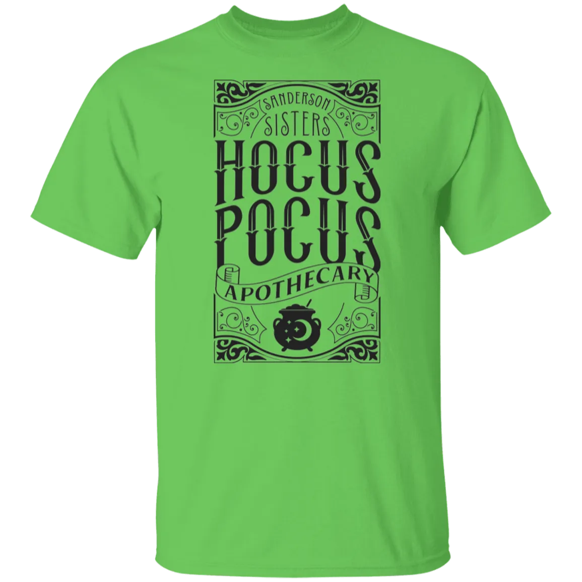 Hocus Pocus Apothecary Gildan T-Shirt – A Perfect Blend of Spooky and Stylish!