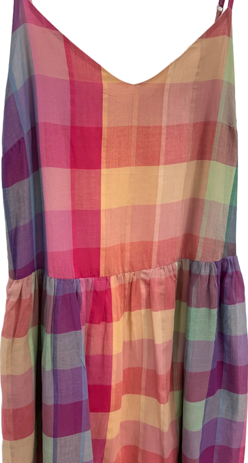 Hush Multi-coloured Check Dress UK 8