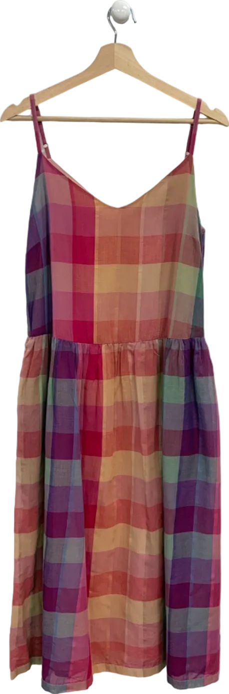 Hush Multi-coloured Check Dress UK 8