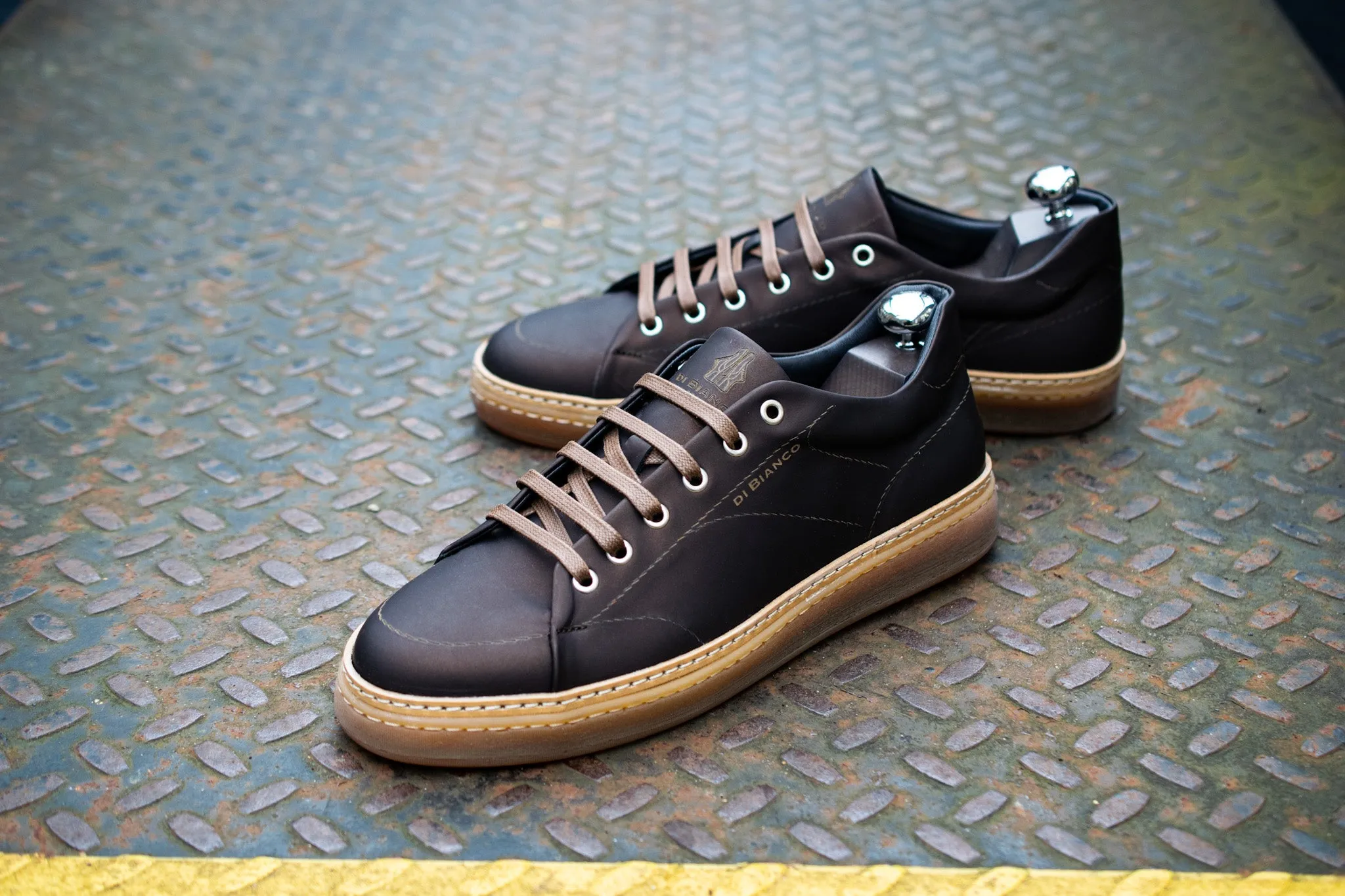 Imola Laser Mogano Men’s Dress Sneaker