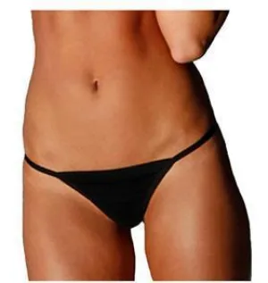 IN-STOCK - Clothing - Tiny Naughty Black G-String