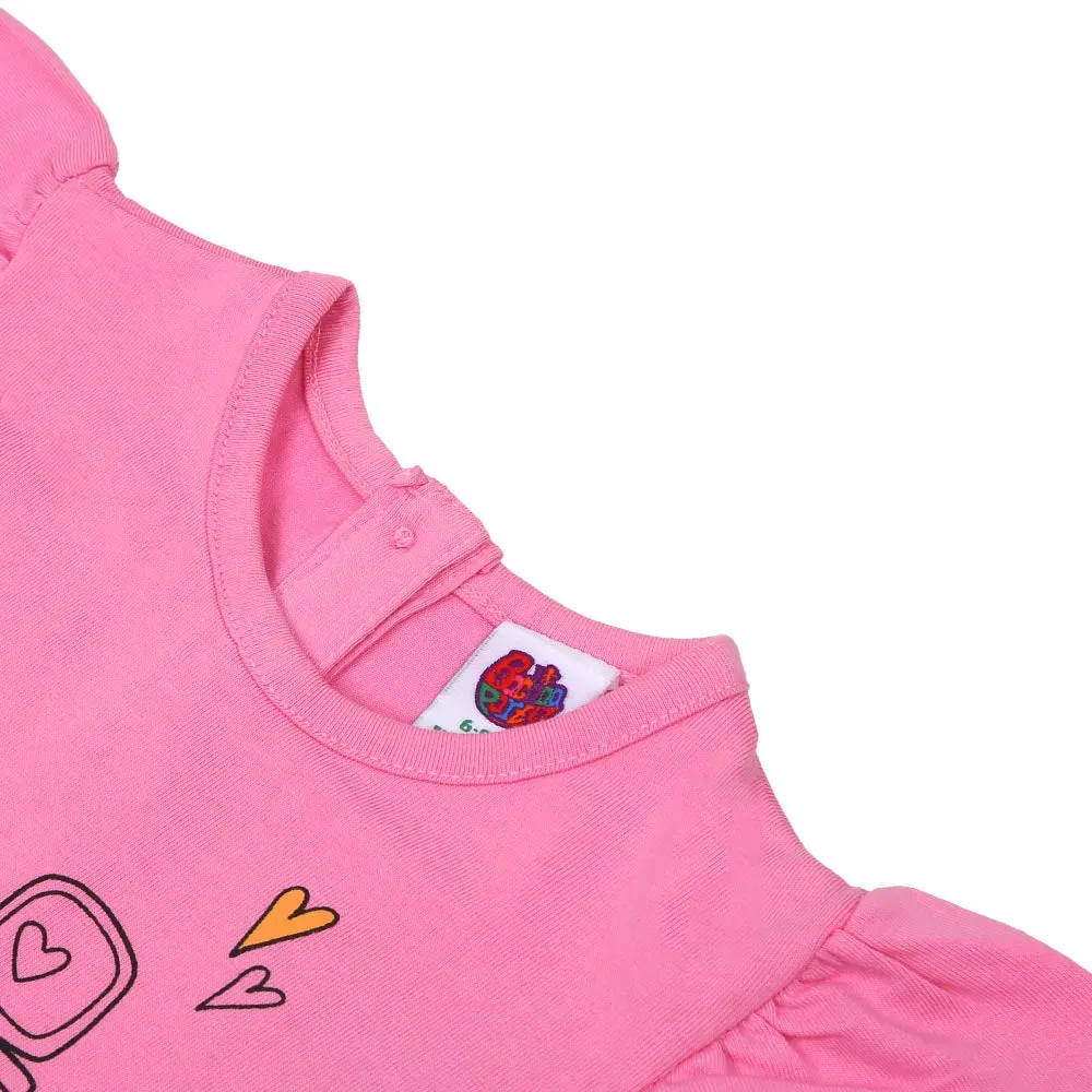 Infant Girls T-Shirt Together - Bon Bon | Bachaa Party Baby Clothes Girls Tops & T-Shirts