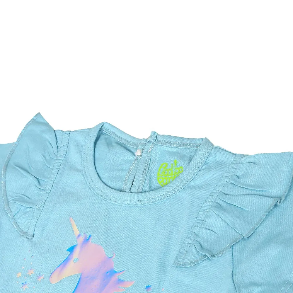 Infant Girls T-Shirts Exist-Atomizer | Bachaa Party Baby Clothes Girls Tops & T-Shirts