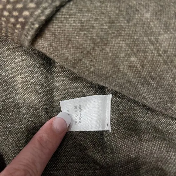 J. JILL Brown Blazer Wool size x small